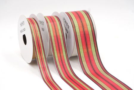 Неонова оранжева та яблучно-зелена смужка тканинної стрічки_AI